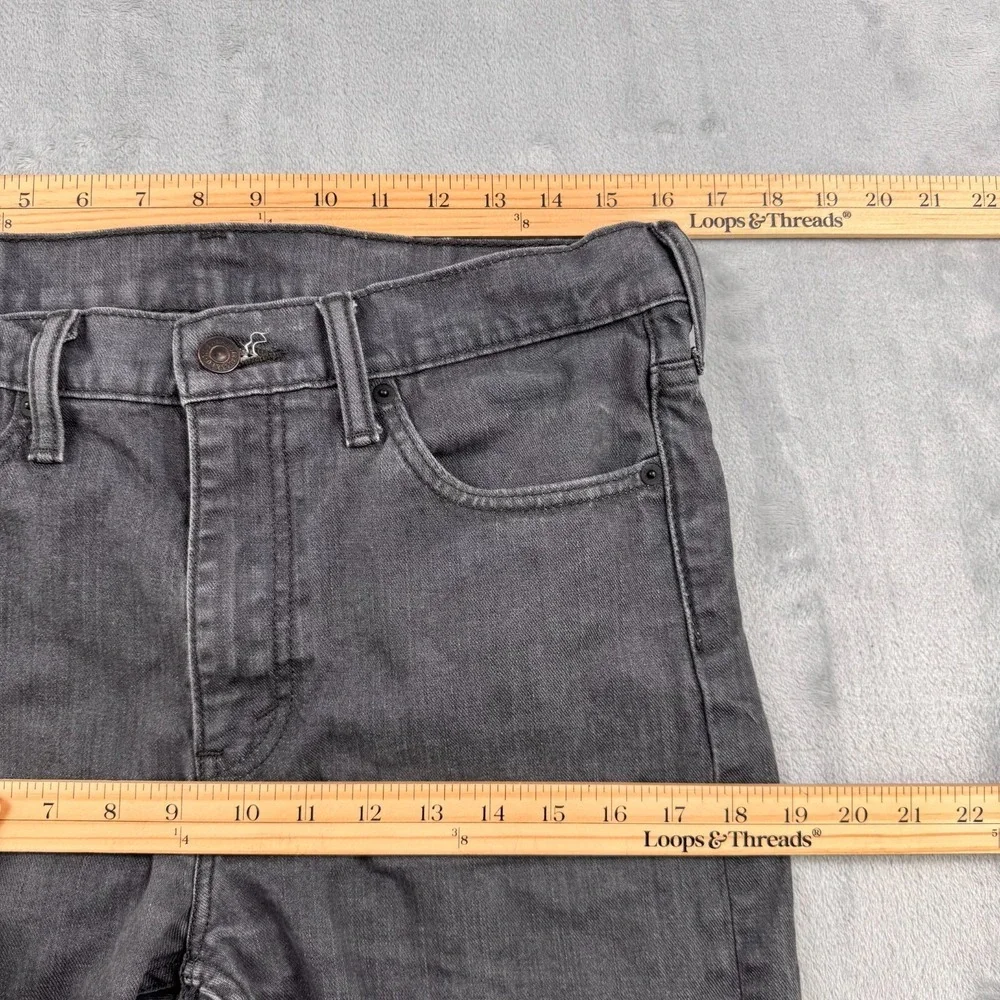 Levi's 510 Jeans Men's 32x34 Gray‎ Skinny Fit Denim Stretch Pants